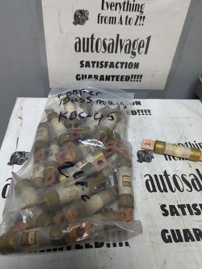 COOPER BUSSMANN,KBC-45,TRON45 AMP FUSES LOT OF 24 NOS