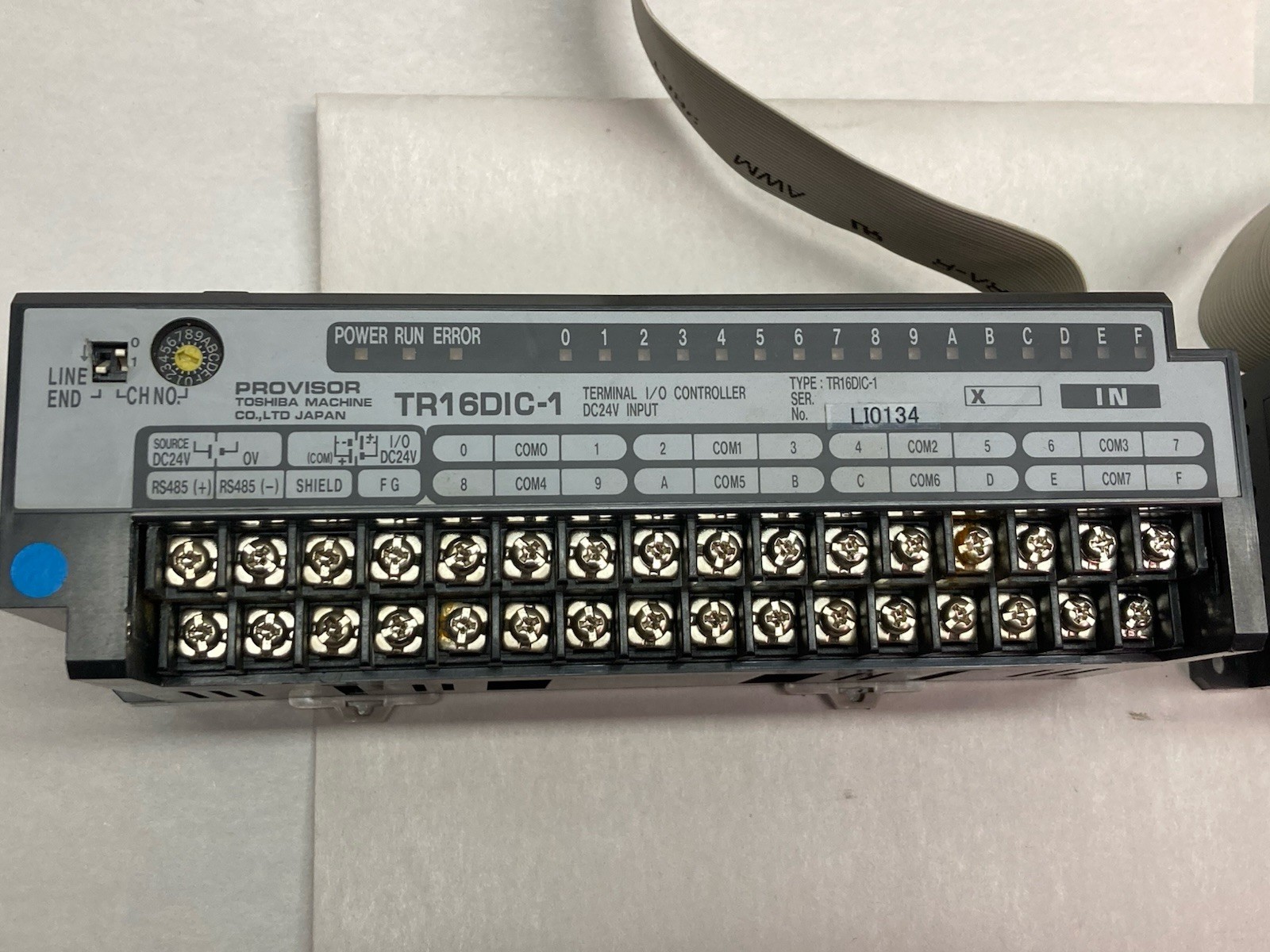 Used Provisor,TR16RYE TR16DIC-1,Terminal I/O Expand and Controller