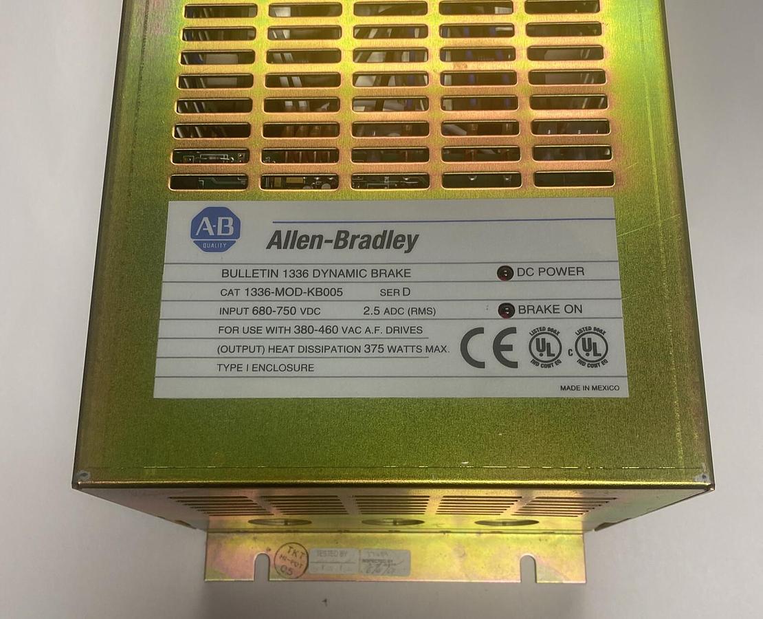 Used Allen Bradley,1336-MOD-KB005,Ser D Dynamic Brake