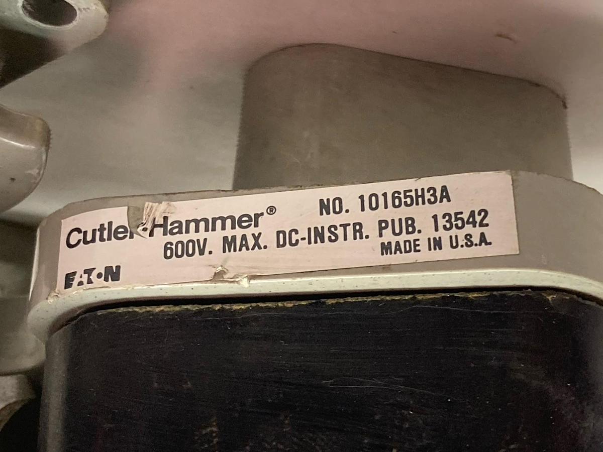 Used Cutler-Hammer,10165H3A,Relay 600V Max
