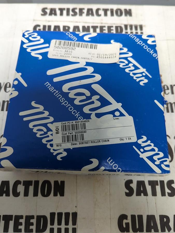 MARTIN,50TBT27 2012,TAPER BUSHED SPROCKET NEW