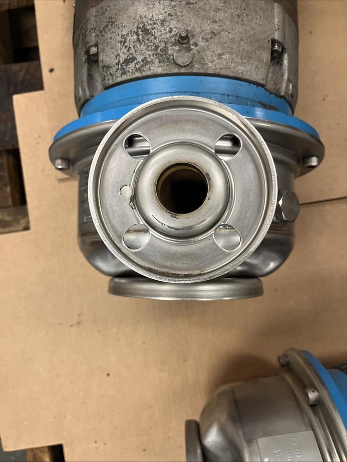 Used GOULDS,10ASHK6,SS CENTRIFUGAL SSH PUMP 1X2X8 IMP DIA 7.687" 7.5HP 3450RPM 3PH