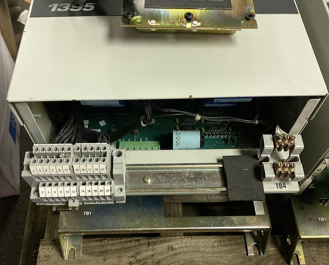 Used ALLEN BRADLEY,1395-B67-C1-P51,DC DRIVE 460 VAC INPUT 500 VDC OUTPUT 10 HP