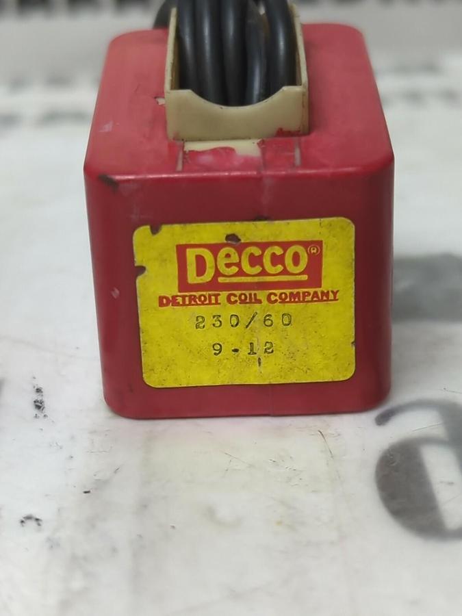 DECCO,9-12,COIL 230/60 NOS