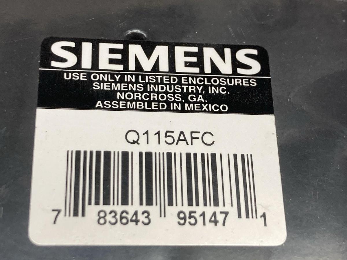 Siemens,Q115DFC,Circuit Breaker Plug-In 15A 120V