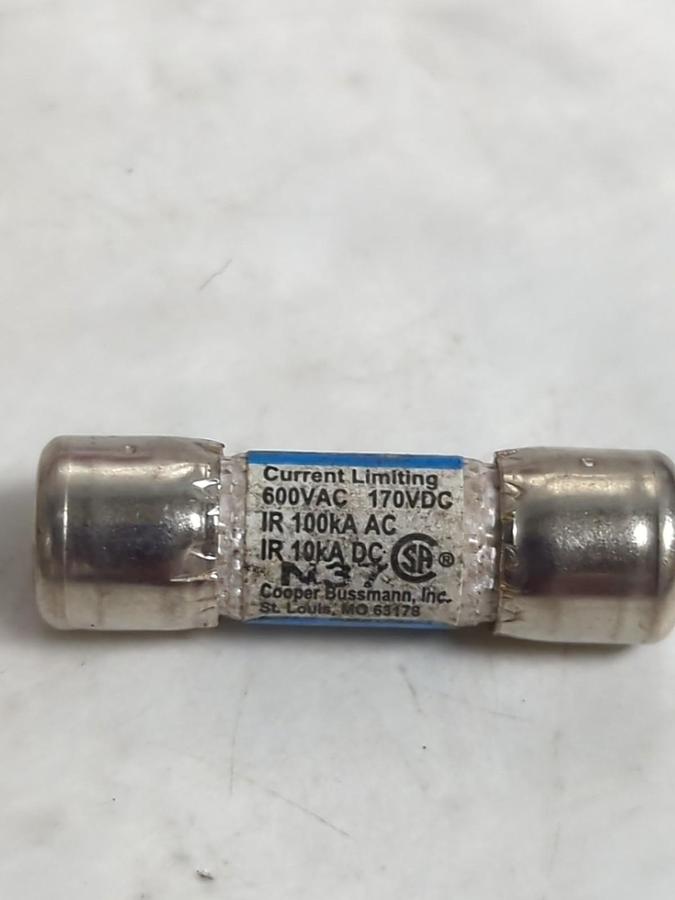 Used COOPER BUSSMANN,SC-15,CLASS C 15 AMP FUSE LOT OF 50 PRE-OWNED
