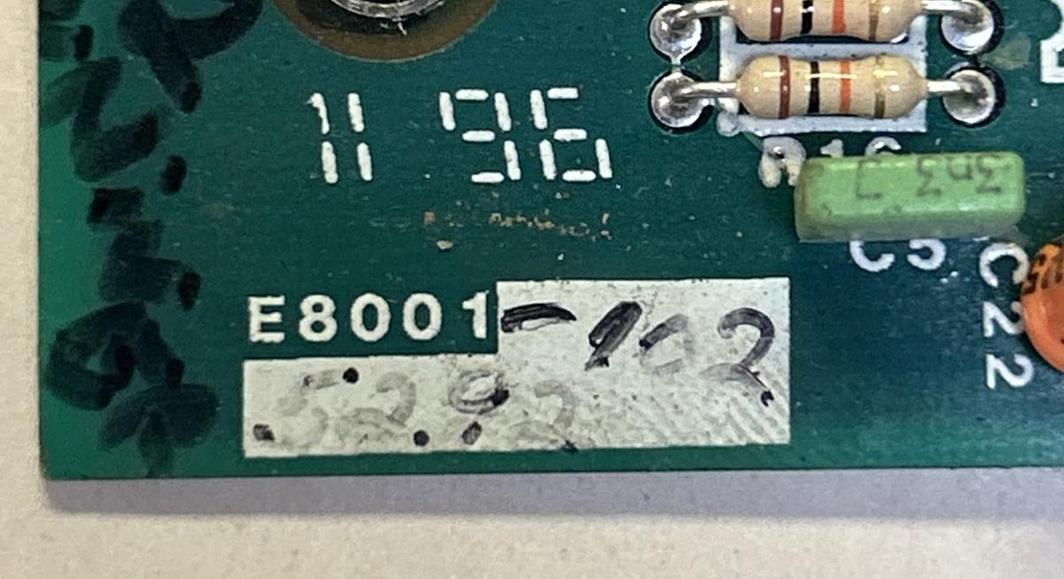 Used TELEMOTIVE,E8001-102,PC CIRCUIT BOARD