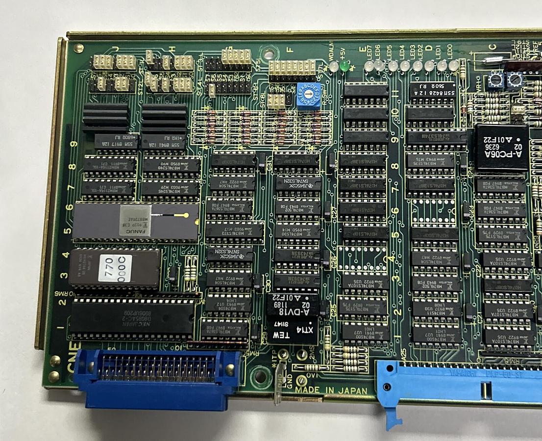 Used FANUC,A16B-1200-0350/A16B-1200-0350/02A, SERVO CONTROLLER PCB