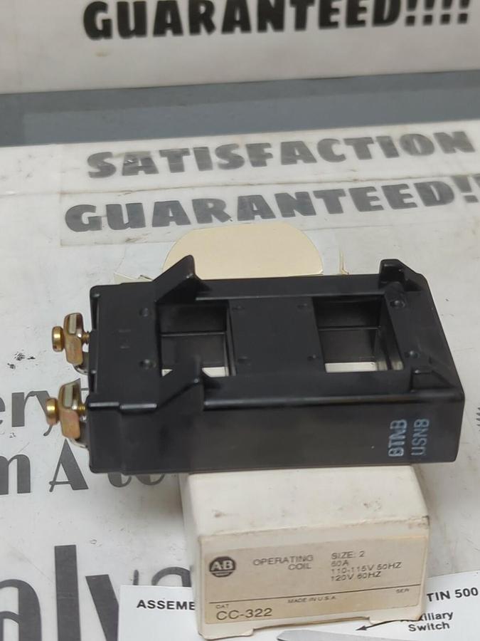 ALLEN BRADLEY,CC-322,SIZE-2 OPERATING COIL NOS