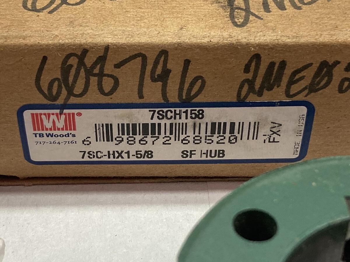 TB Woods,7SCH158,Hub Spacer Coupling 7SC-HX1-5/8