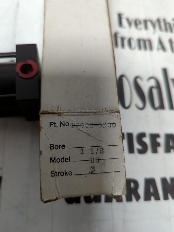 PARKER,17908-0300,SERIES  S AIR CYLINDER 1.12X3.00 NOS