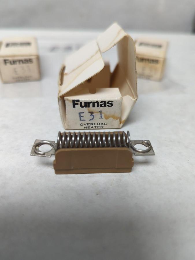 FURNAS,E31,THERMAL OVERLOAD HEATER ELEMENT LOT OF 3 NOS