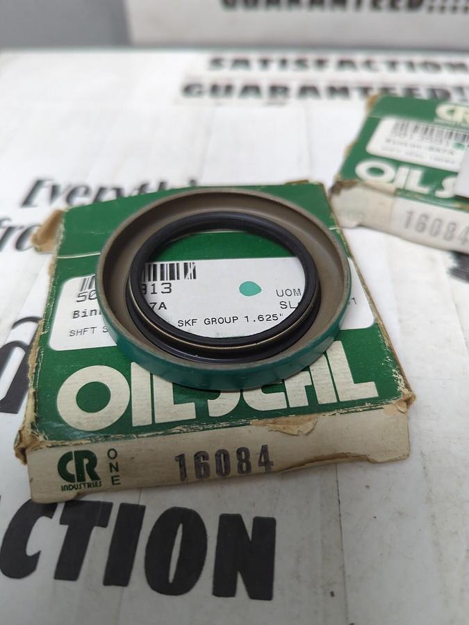 CHICAGO RAWHIDE,16084,OIL SEALS 1.625 INCH X 2.378 INCH LOT OF 4 NOS