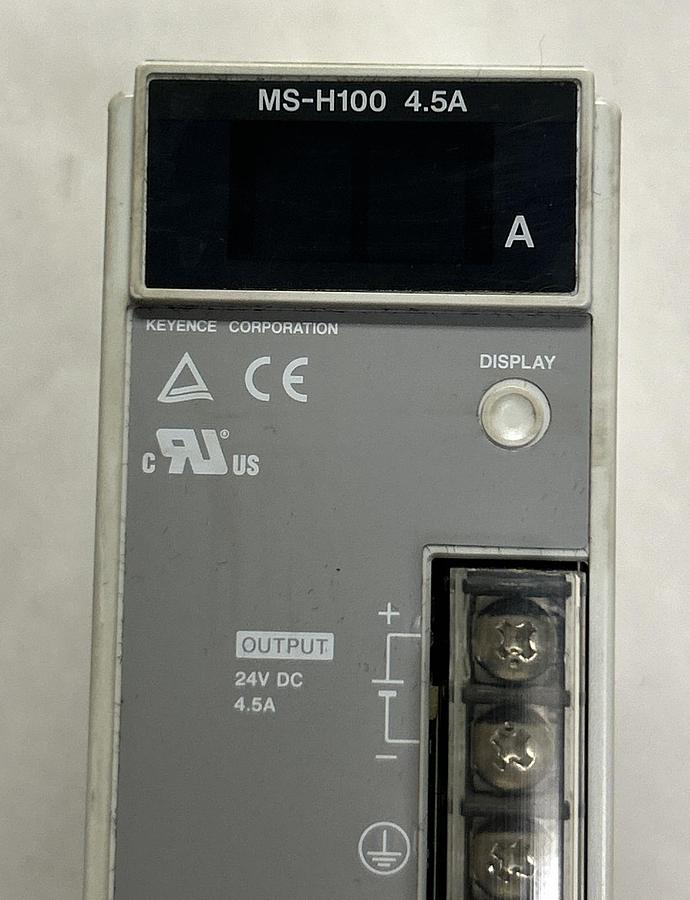 Used KEYENCE,MS-H100,POWER SUPPLY