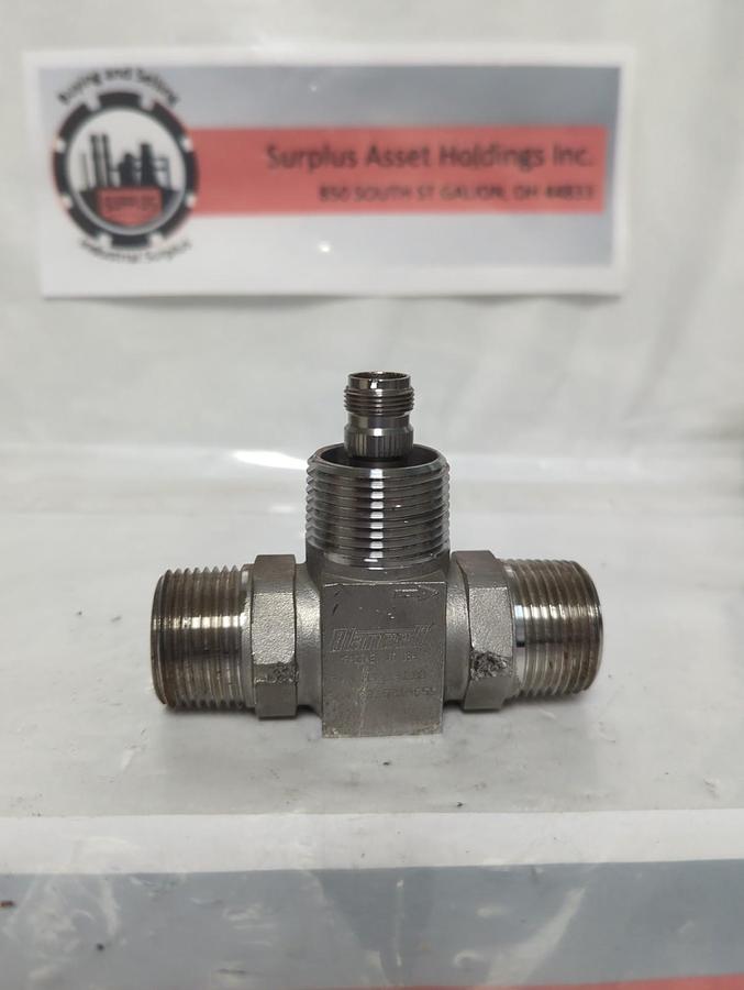 Used BLANCETT,B111-110,FLOW CONTROL VALVE 1 INCH MNPT 5000PSI PRE-OWNED