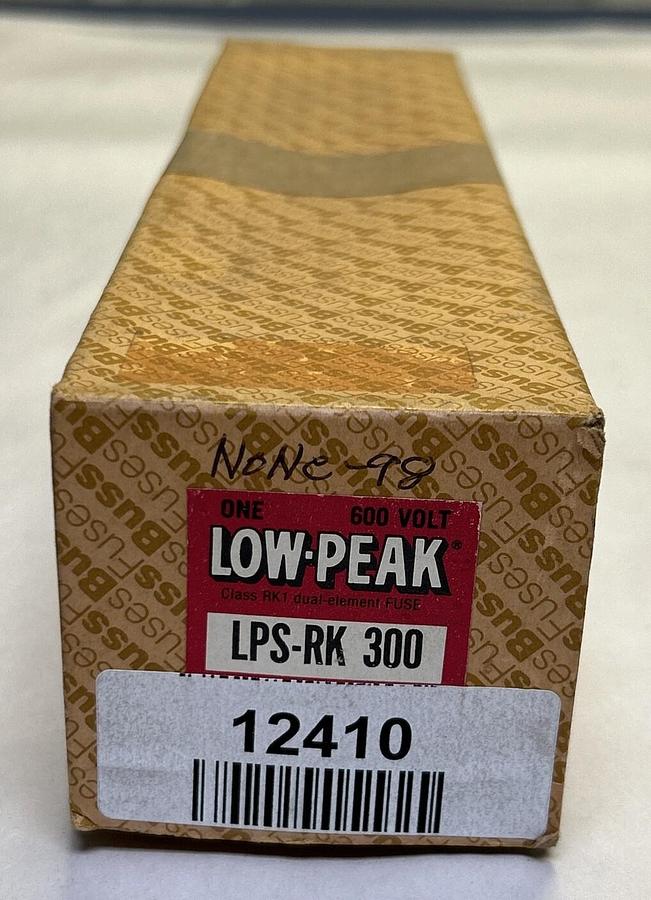 Used BUSSMANN,LPS-RK300,FUSE 300A 600V NEW