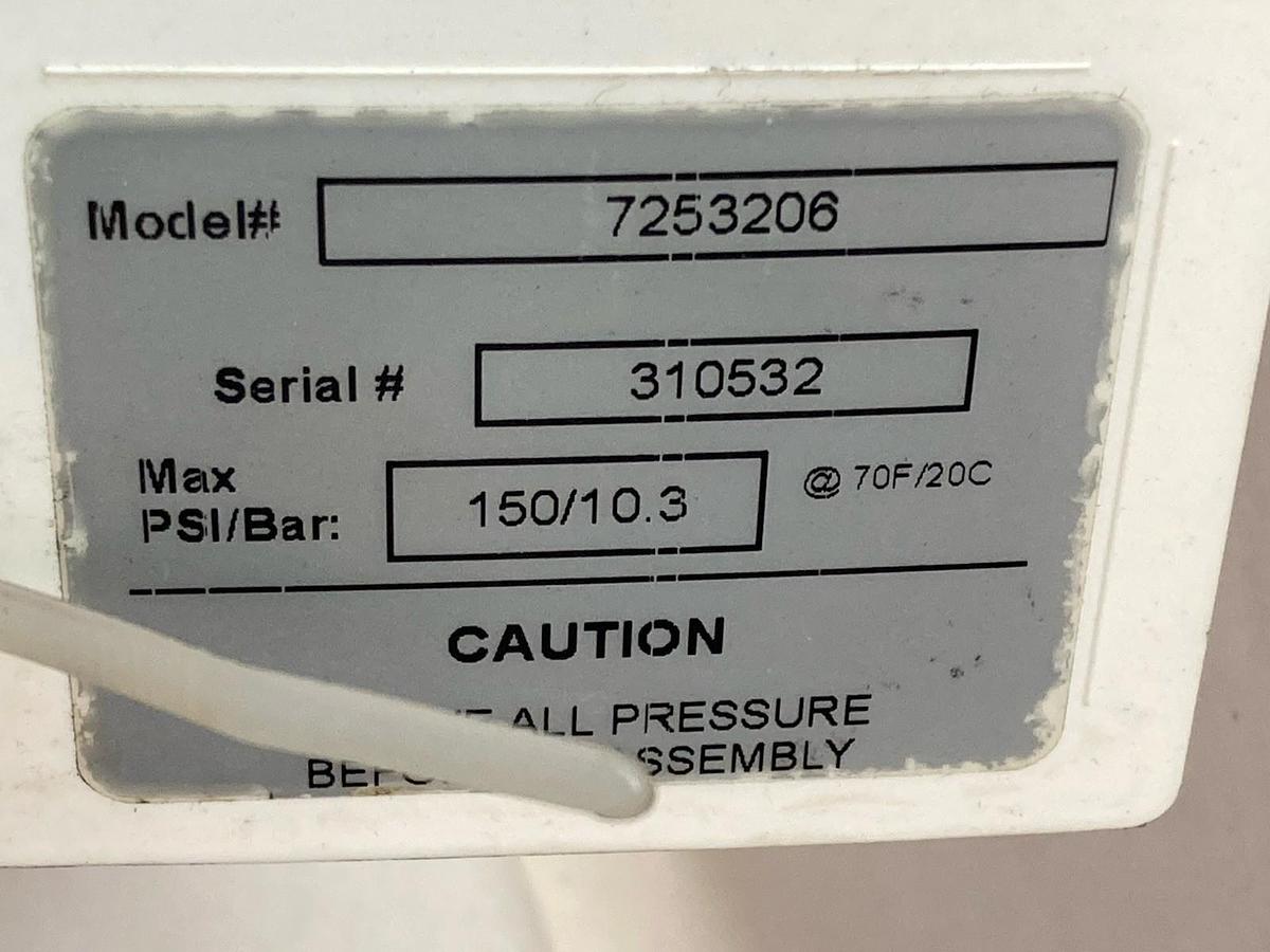 ProMinent,7253206,Stainless Steel Relief Valve 150/10.3 PSI Max