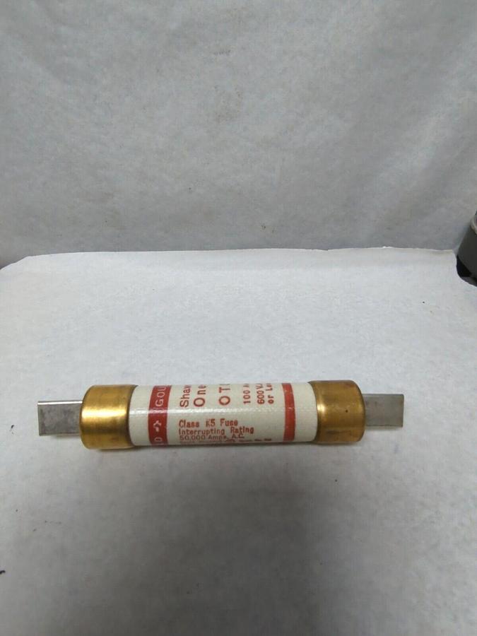 Used GOULD SHAWMUT,OTS100,ONE-TIME 100 AMP FUSE PRE-OWNED