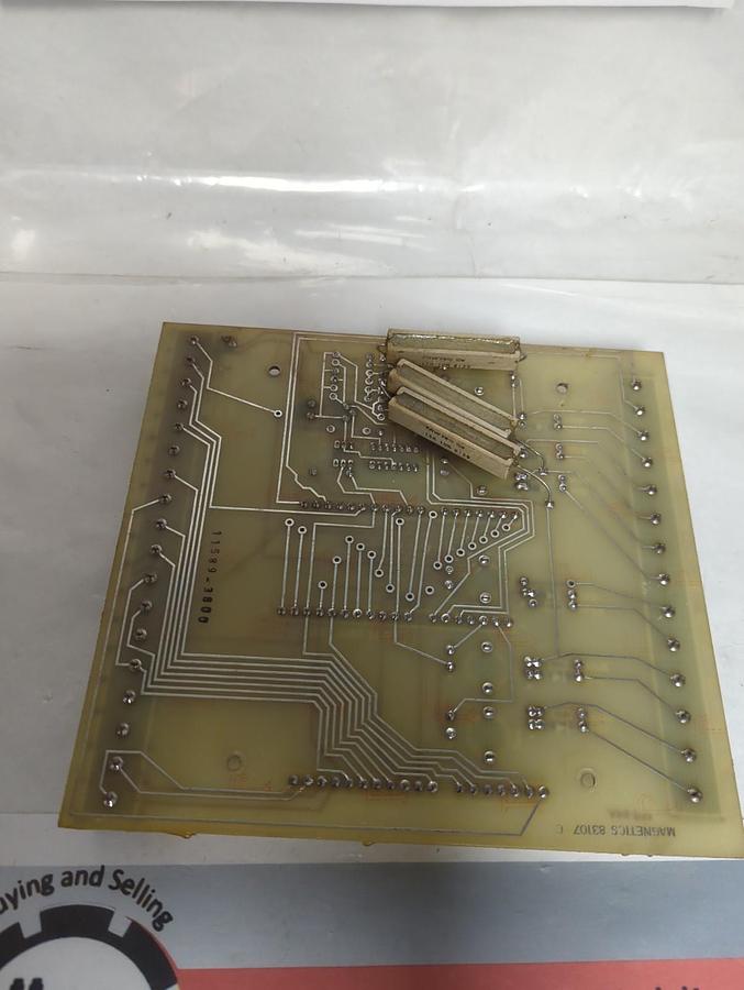 Used MAGNETICS,83107 C,PHASE SEQUENCE CIRCUIT BOARD PRE-OWNED