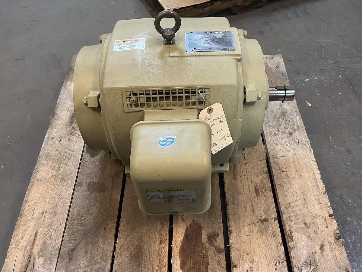 Used GE,5KS286ATE115A,MOTOR 40HP 3550RPM 286TS 3PH 230/460V E755 ODP
