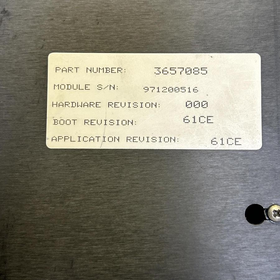 Used INGERSOLL RAND,3657085,MICROCONTROLLER OPERATOR INTERFACE DISPLAY MODULE