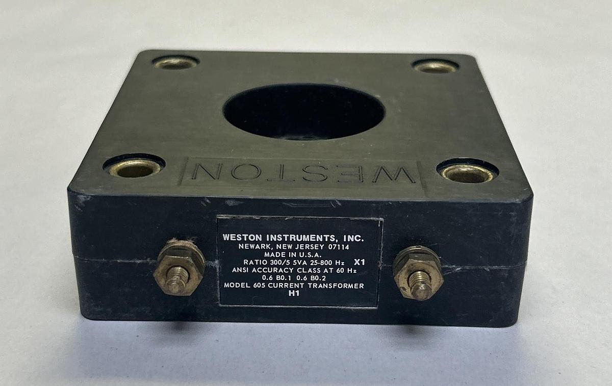 WESTON INSTRUMENTS,605,CURRENT TRANSFORMER NOS