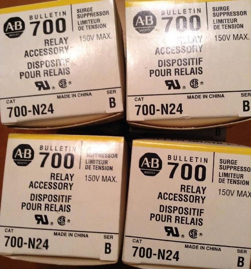 Allen-Bradley,700-N24,Surge Suppressor  Series B LOT OF 9