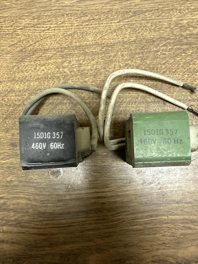 Used GE,15D1G 357,Coil LOT of 2