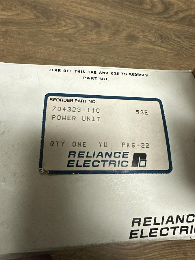 Reliance Electric,704323-11C,Power Unit