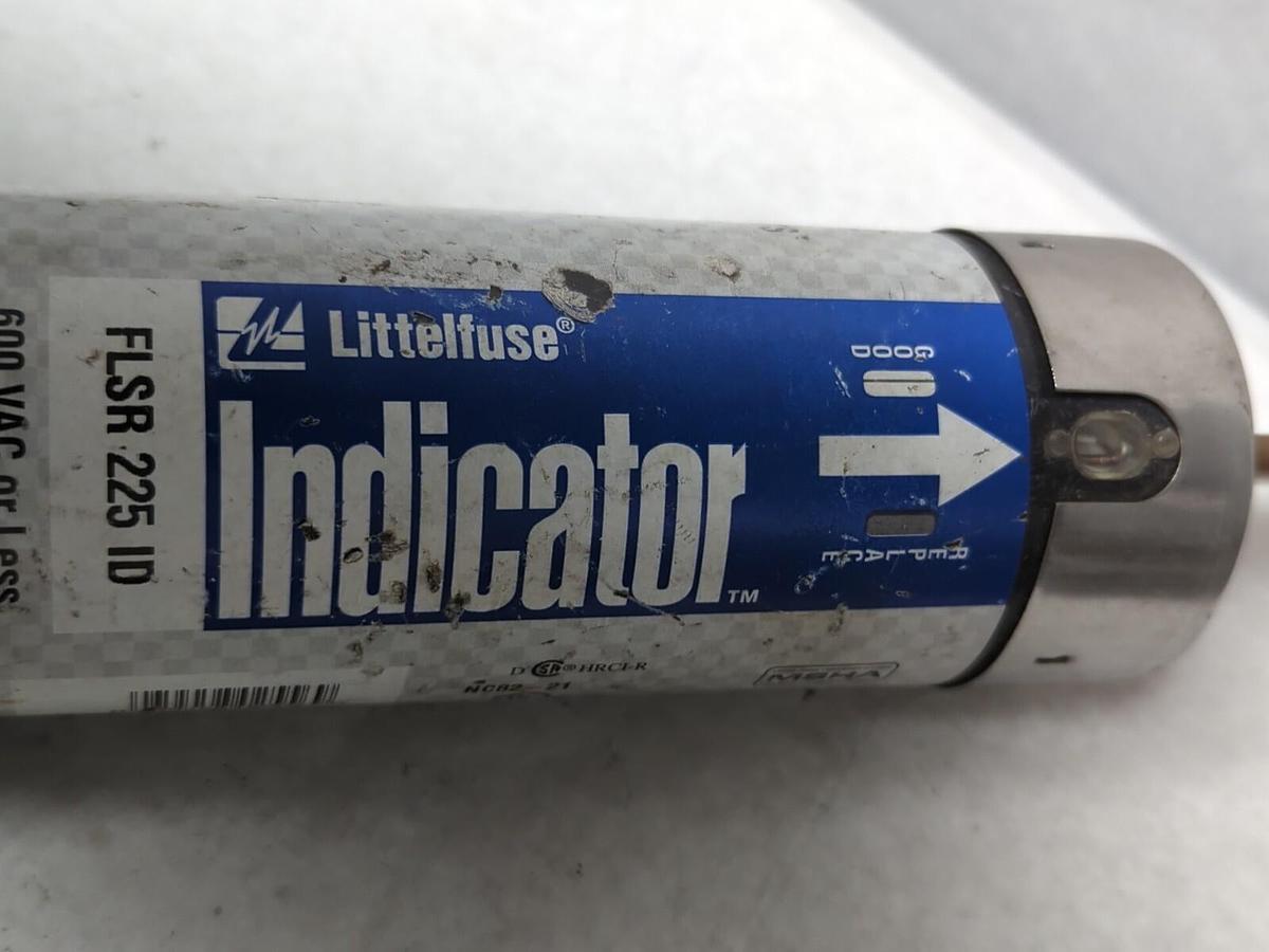 Used LITTELFUSE,FLSR 225ID,INDICATOR 225 AMP FUSE PRE-OWNED
