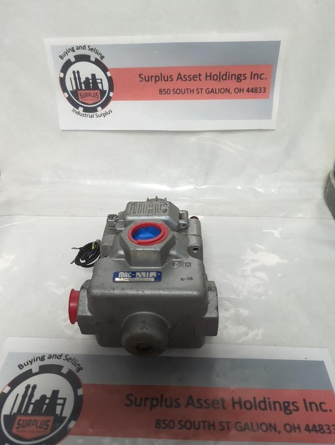 Used MAC VALVES,57-12-112C,SOLENOID VALVE PRE-OWNED