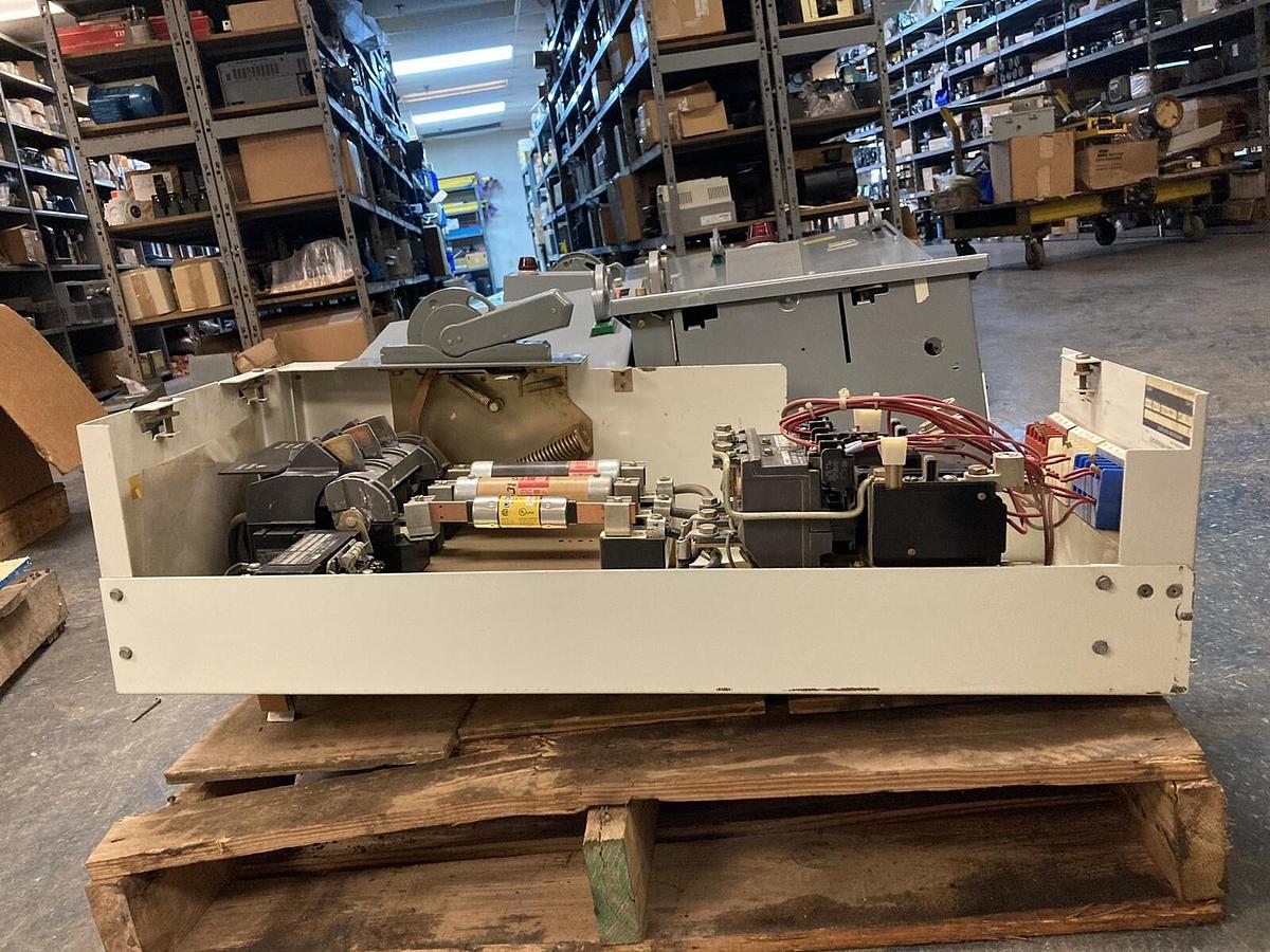 Used Allen-Bradley,2100 2112B,Size 3  Fused MCC 32 INCH Starter Feeder Bucket