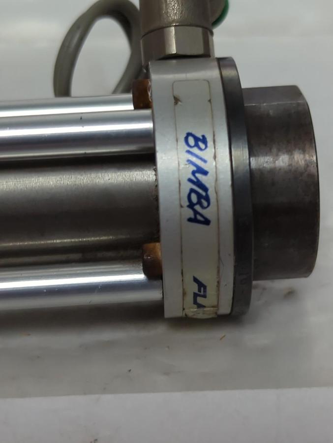 Used BIMBA,FOD-091.5M,PNEUMATIC AIR CYLINDER ASSEMBLY PRE-OWNED
