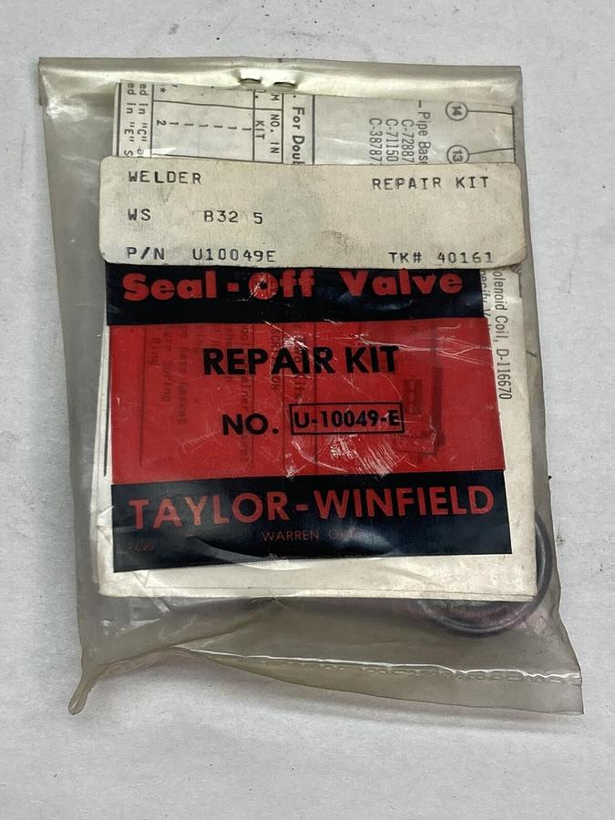 Used Taylor Winfield,U-10049-E,Seal-Off Valve Repair Kit