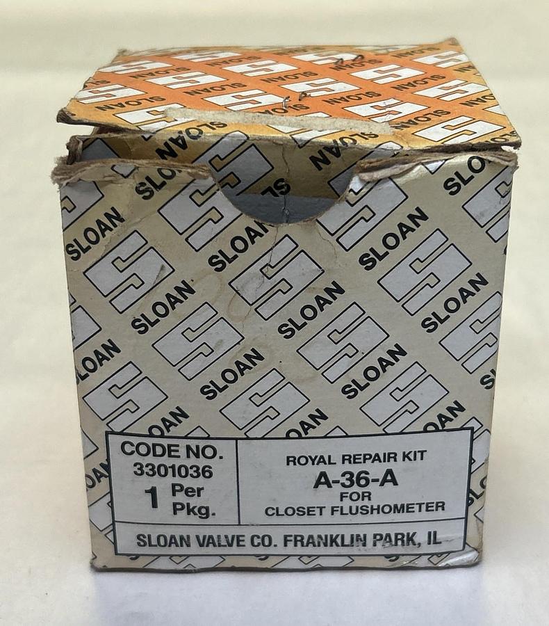 SLOAN VALVE,A-36-A,ROYAL REPAIR KIT NOS
