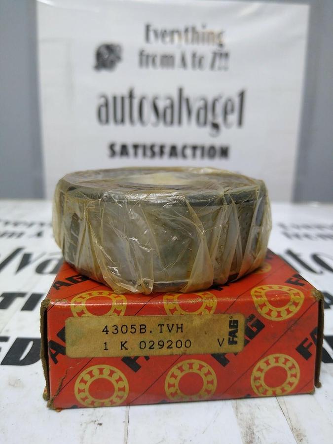 Used Fag,4305B-TVH,Double Row Angular Contact Bearing NOS