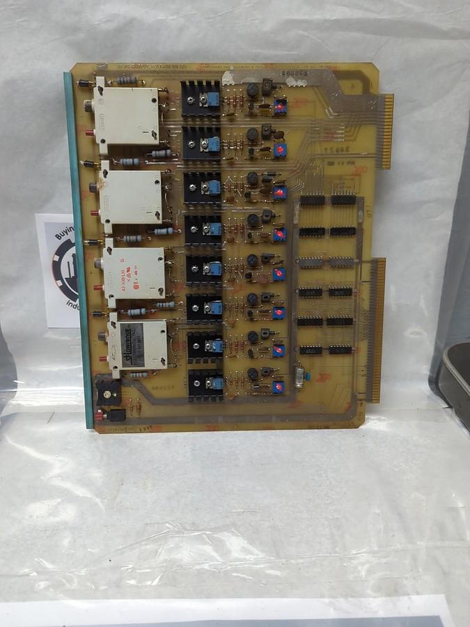 Used BENDIX,3726716F,S5 AC OUTPUT VOLTAGE 115 I/F CIRCUIT BOARD PRE-OWNED