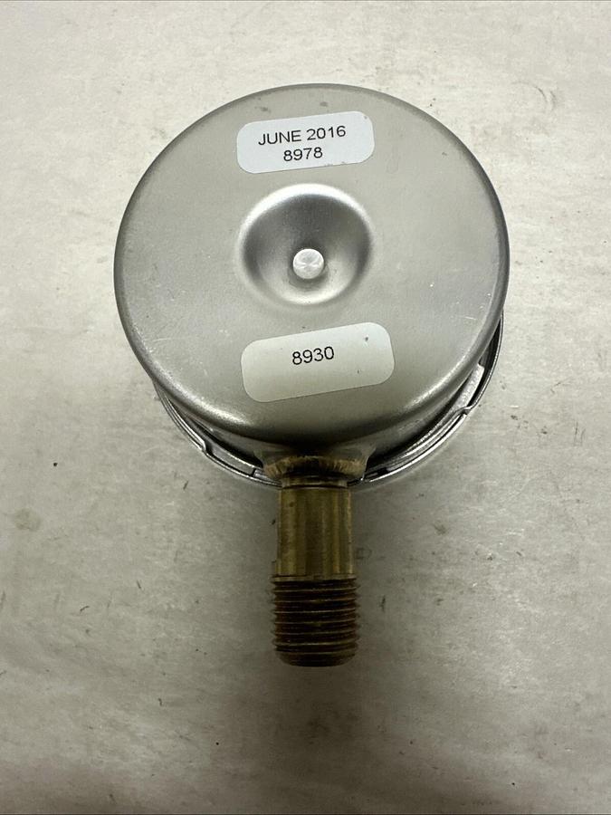 Used Ashcroft,25-1009-02L-100,100PSI Gauge