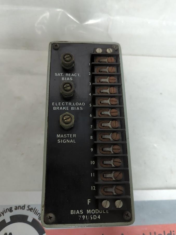 Used P&H HARNISCHFEGER,79U6D4,BIAS MODULE PRE-OWNED
