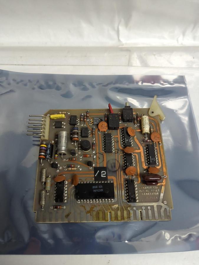 Used DYNAPAR CORP,R760A,INITIAL RESET GENERATOR CIRCUIT BOARD PRE-OWNED
