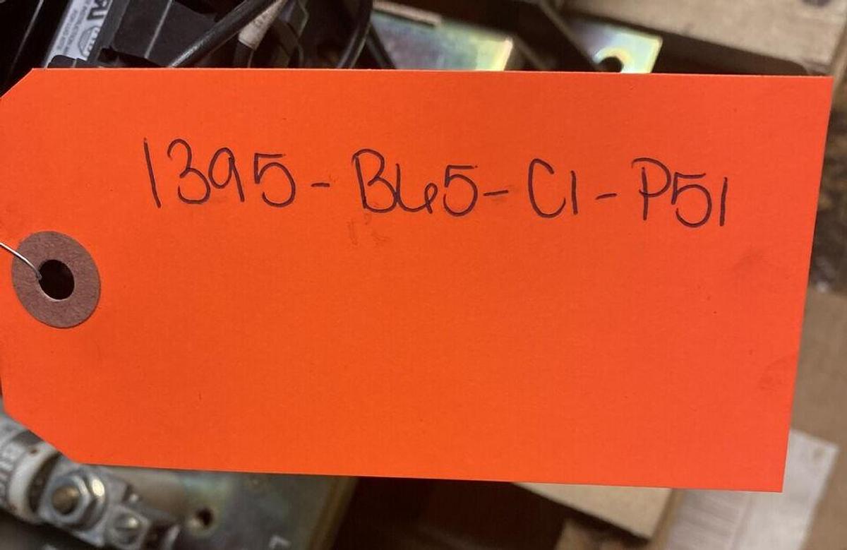 Used ALLEN-BRADLEY,1395-B67-C1-P51,DC DRIVE 460V INPUT 500VDC OUTPUT 10HP