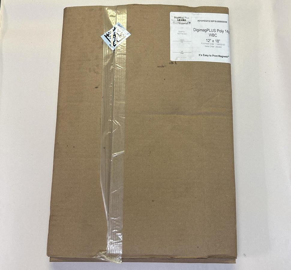 DigiMag Plus 14 Mil 14pt 12” X 18" Matte Poly Easy Print Magnets 100 SHEETS
