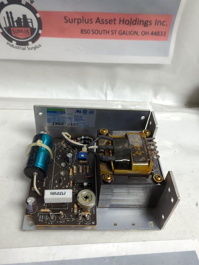 Used SOLA,SLS-12-034,POWER SUPPLY PRE-OWNED