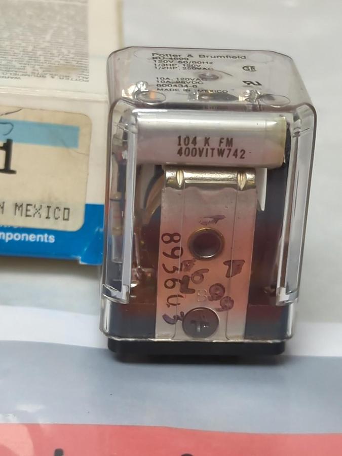 POTTER & BRUMFIELD,4071 RELAY KII-4699 NOS
