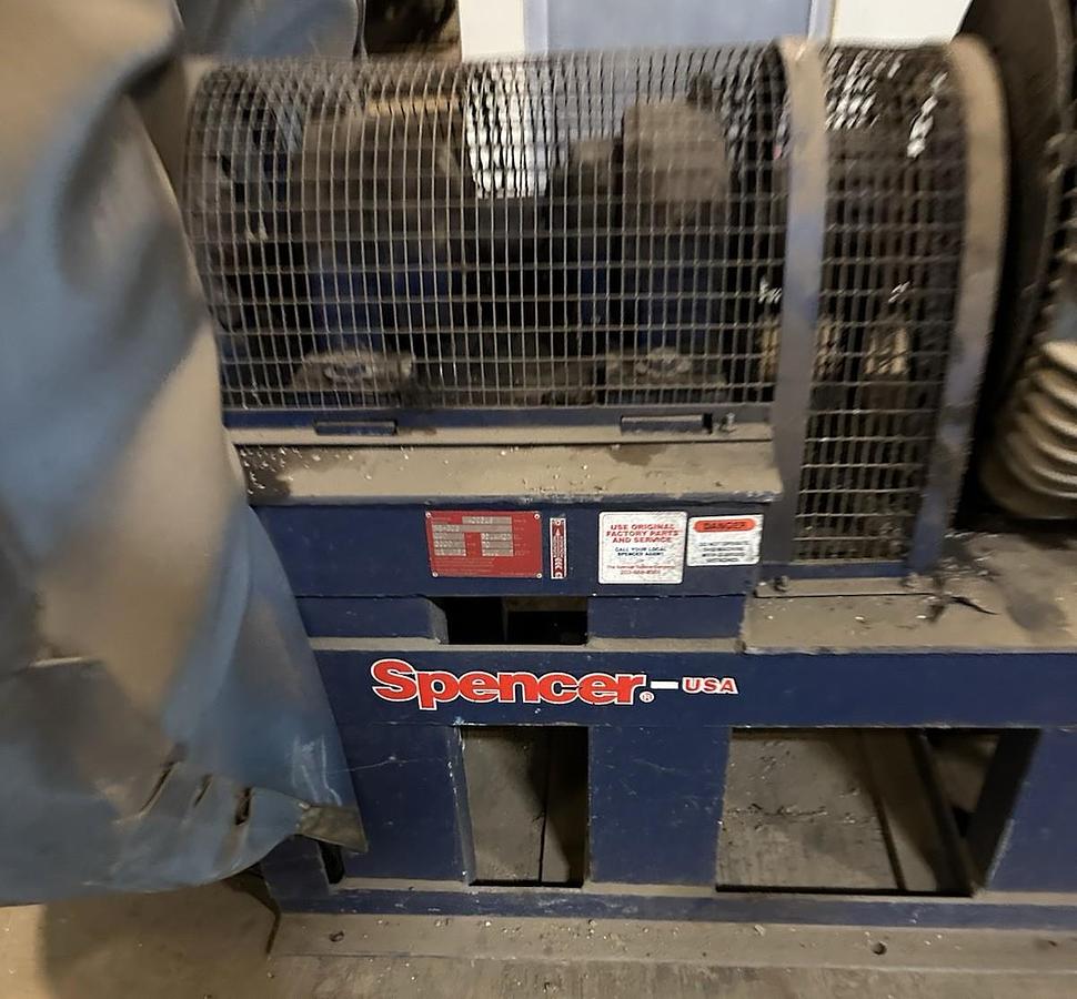 Used Spencer,RB-505,200hp 3500RPM Centrifugal Commercial Blower