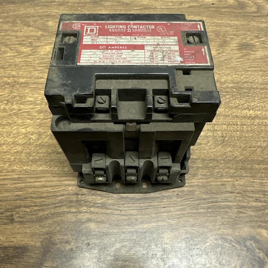 Used Square D,8903,Lighting Contactor