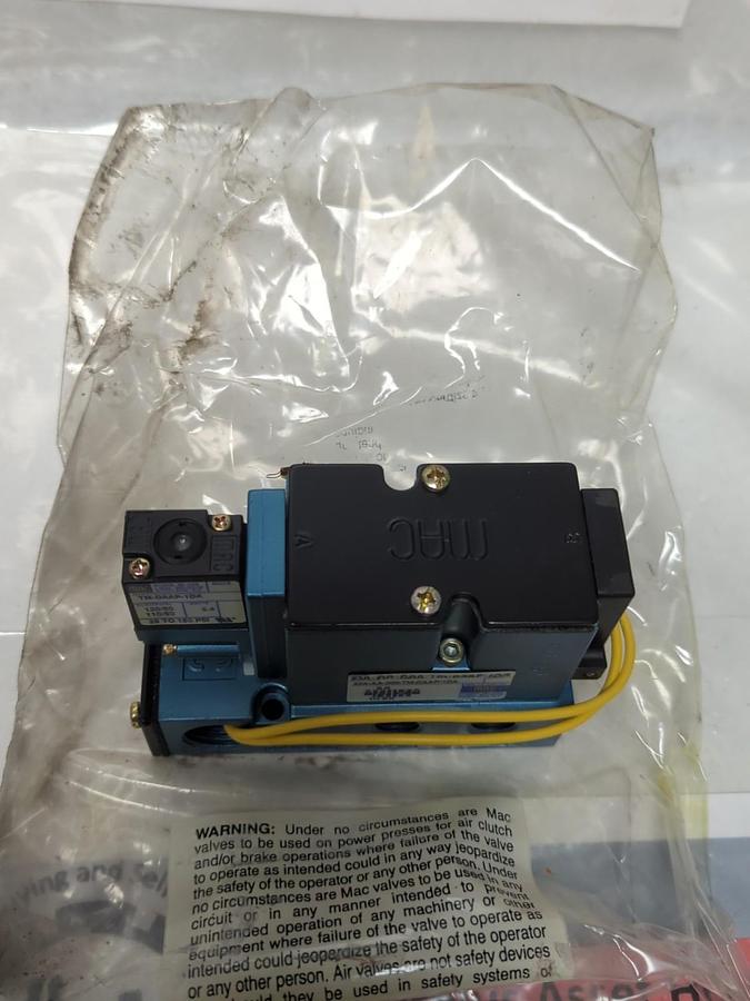 MAC,82A-AA-000-TM-DAAP-1DA,SOLENOID VALVE 120/110V 60/50HZ 25 TO 150PSI 5.4 WATT