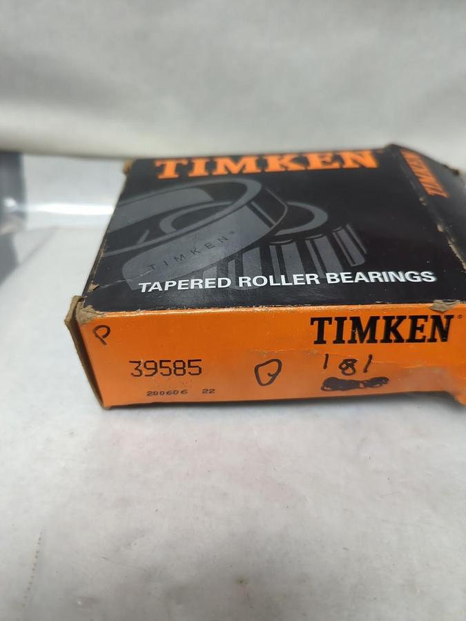 TIMKEN,39585,ROLLER BEARING CONE NOS
