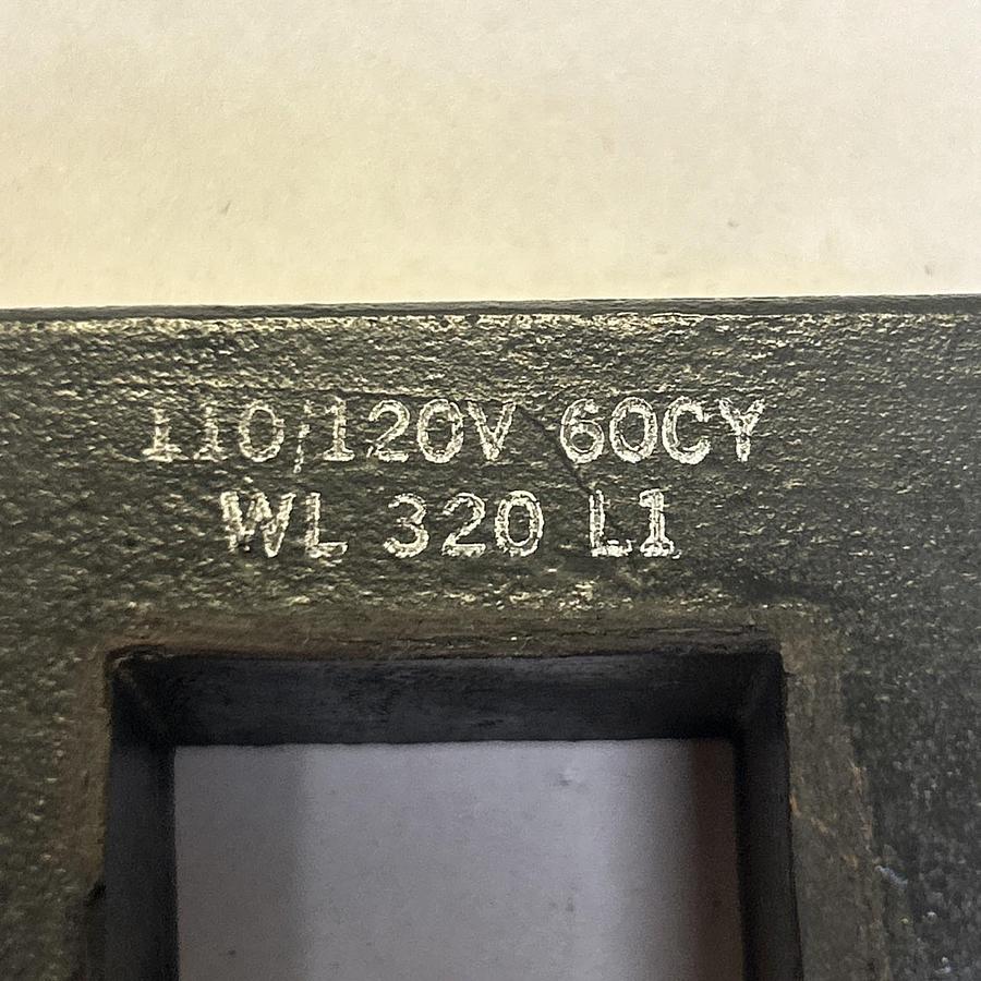 Used WARD LEONARD,WL320L1,COIL 110/120V