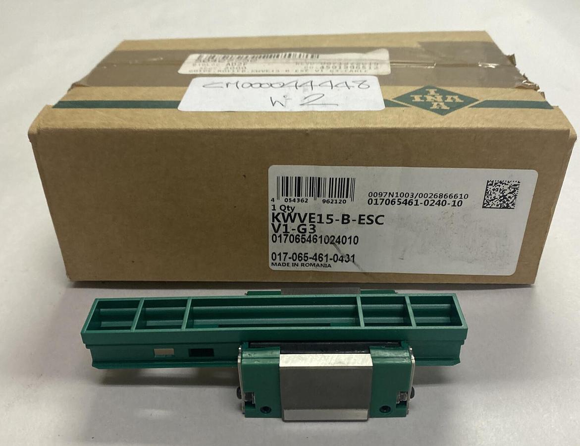 INA,KWVE1515-B-ESC,LINEAR GUIDE SLIDER NEW